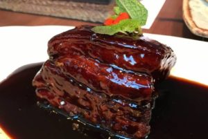 鎮江黒醋のとろとろ角煮酢豚