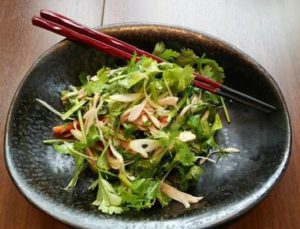 香菜のサラダ 北京“老虎菜”